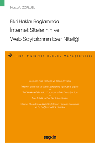 İnternet Sitelerinin ve Web Sayfalarının Eser Niteliği