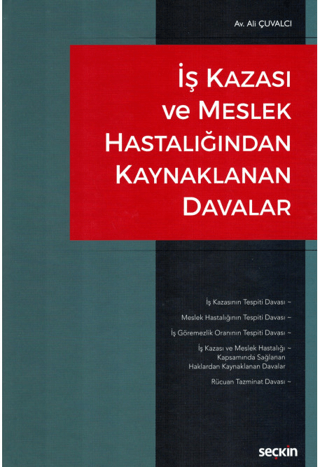 İş Kazası ve Meslek Hastalığından Kaynaklanan Davalar (Ciltli)