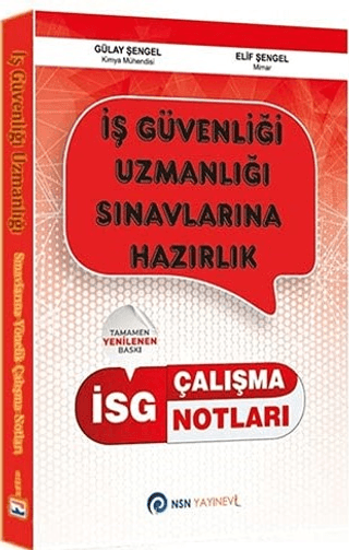İSG İş Güvenliği Uzmanlığı Çalışma Notları