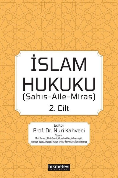 İslam Hukuku 2. Cilt Nuri Kahveci