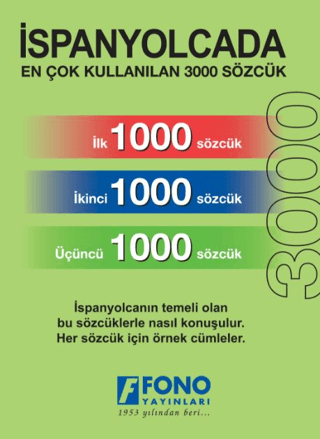 İspanyolcada En Çok Kullanılan 3000 Sözcük