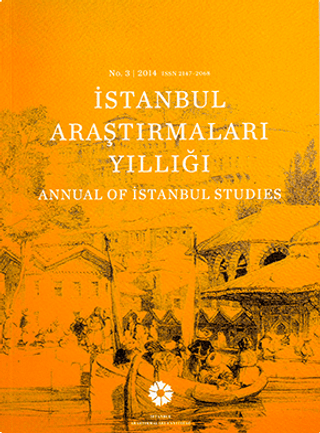 İstanbul Araştırmaları Yıllığı No: 3 - 2014