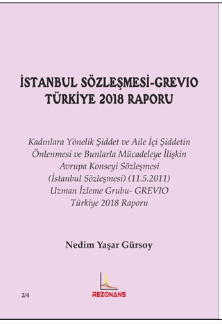 İstanbul Sözleşmesi-Grevıo Türkiye 2018 Raporu