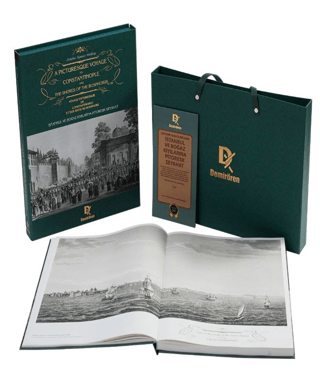 İstanbul ve Boğaz Kıyılarına Pitoresk Seyahat - A Picturesque Voyage to Constantinople and the Shores of the Bosphorus - Voyage Pittoresque de Constantinople et des Rives du Bosphore (Ciltli)