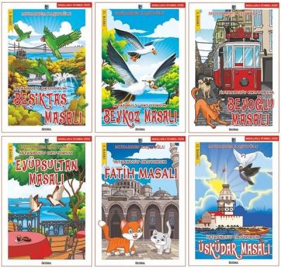 İstanbul'u Okuyorum Masallarla İstanbul Seti - 6 Kitap Takım Kutulu
