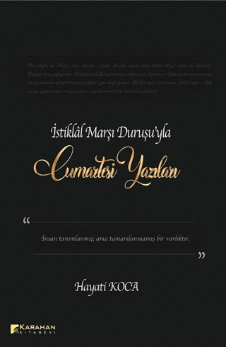 İstiklal Marşı Duruşu'yla Cumartesi Yazıları