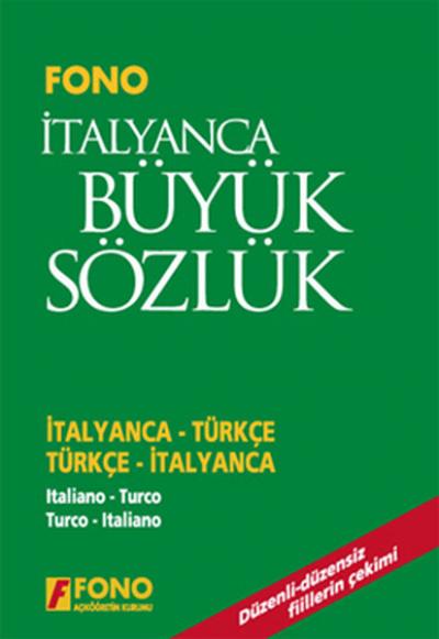 İtalyanca/Türkçe - Türkçe/İtalyanca Büyük Sözlük (Ciltli) %25 indiriml