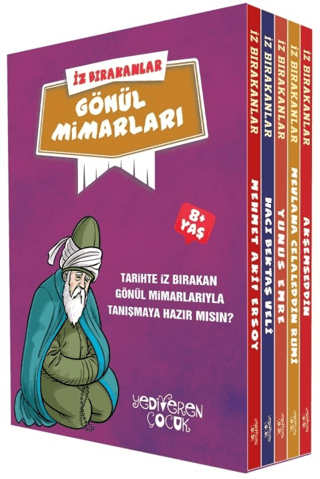 İz Bırakanlar - Gönül Mimarları Seti - 5 Kitap Takım Eda Bayrak
