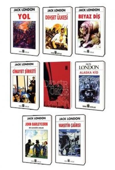 Jack London Klasikleri 8 Kitap Set 2 Jack London
