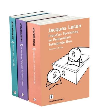 Jacques Lacan Seti - 3 Kitap Takım - Hediyeli Jacques Lacan