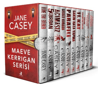 Jane Casey Maeve Kerrigan Serisi Seti - 10 Kitap Takım - Kutulu Jane C