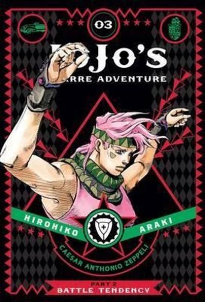 JoJo's Bizarre Adventure: Part 2 - Battle Tendency Volume 3  (Ciltli)