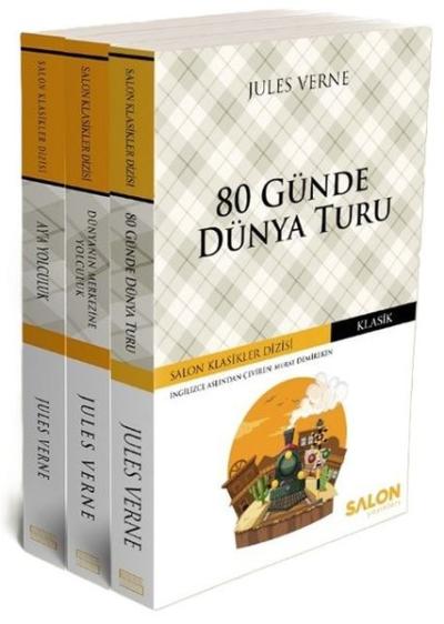 Jules Verne Seti - 3 Kitap Takım Jules Verne