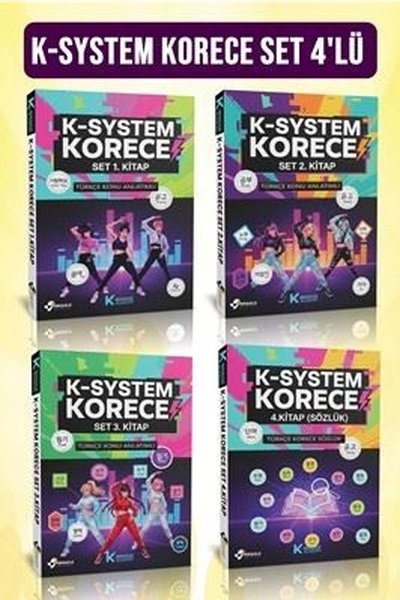 K-System Korece Seti - 4 Kitap Takım Kolektif