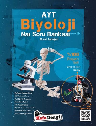 Kafadengi AYT Biyoloji Soru Bankası - Orta ve İleri Düzey
