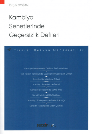 Kambiyo Senetlerinde Geçersizlik Defileri