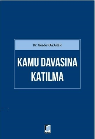 Kamu Davasına Katılma