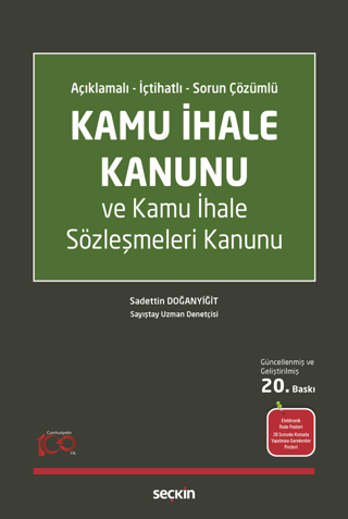 Kamu İhale Kanunu ve Kamu İhale Sözleşmeleri Kanunu (Ciltli)
