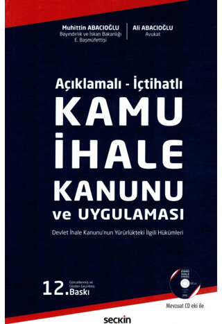 Kamu İhale Kanunu ve Uygulaması (Ciltli)