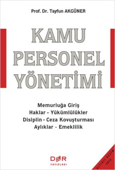 Kamu Personel Yönetimi %5 indirimli Tayfun Akgüner