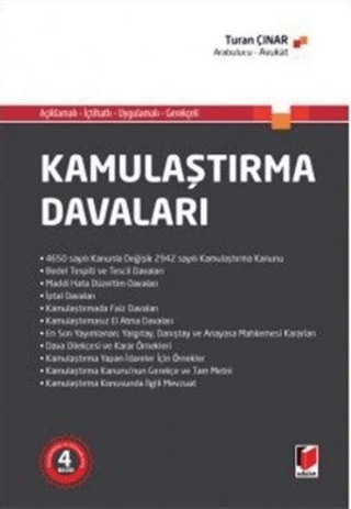 Kamulaştırma Davaları (Ciltli)