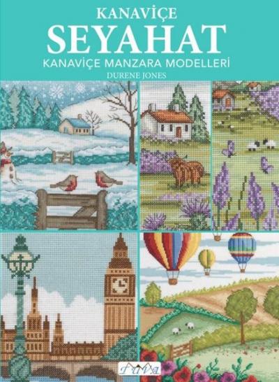 Kanaviçe Seyahat - Kanaviçe Manzara Modelleri