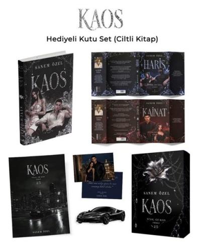 Kaos - Steal or Kiss Serisi Seti - 3 Kitap Takım - Kutulu (Ciltli)