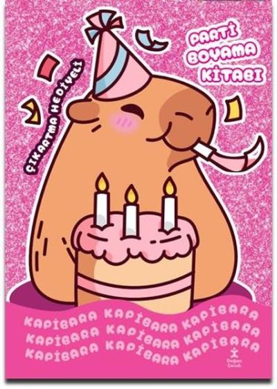 Kapibara - Parti Boyama Kitabı
