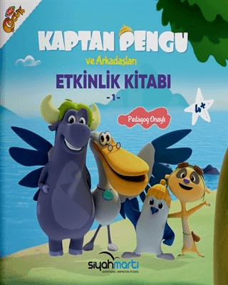 Kaptan Pengu ve Arkadaşları - Etkinlik Kitabı (4+ Yaş)