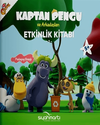 Kaptan Pengu ve Arkadaşları - Etkinlik Kitabı (5+ Yaş)