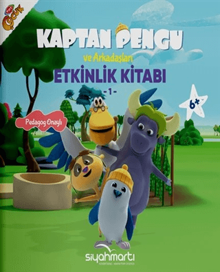 Kaptan Pengu ve Arkadaşları - Etkinlik Kitabı (6+ Yaş)
