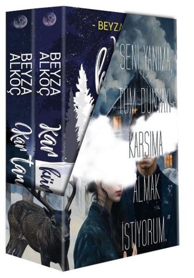 Kar Küresi Serisi Seti - 2 Kitap Takım-Kutulu (Ciltli) Beyza Alkoç