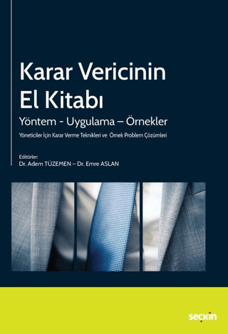 Karar Vericinin El Kitabı Adem Tüzemen
