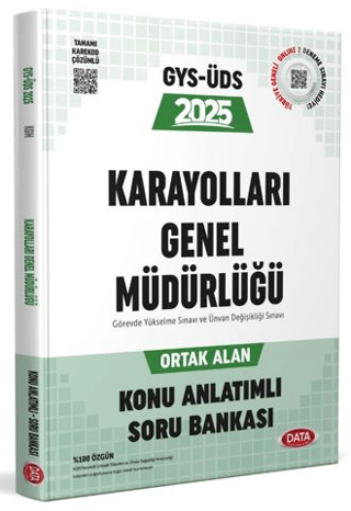 Karayolları Genel Müdürlüğü Görevde Yükselme ve Unvan Değişikliği Sınavı Ortak Alan Konu Anlatımlı Soru Bankası