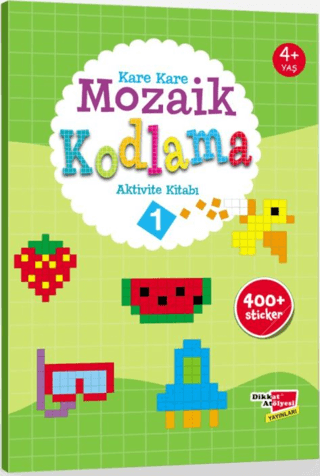 Kare Kare Mozaik Kodlama Aktivite Kitabı 1