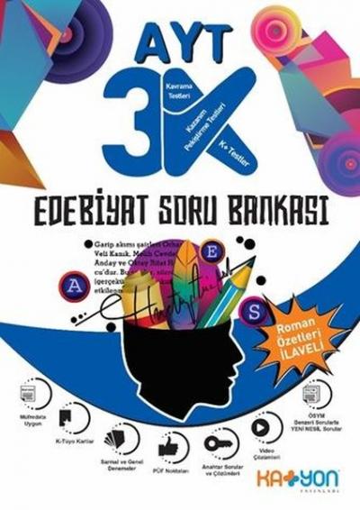 Katyon AYT 3K Edebiyat Soru Bankası