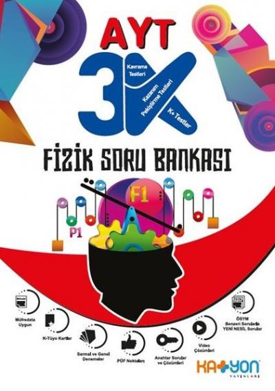 Katyon AYT 3K Fizik Soru Bankası
