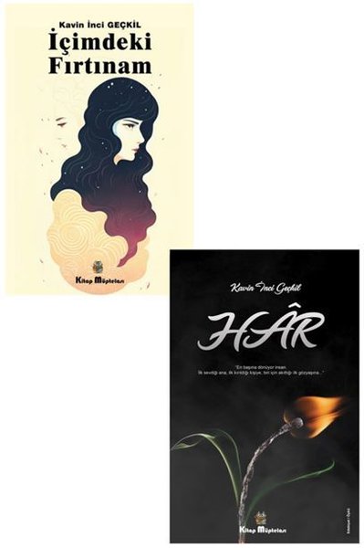 Kavin İnci Geçkil Roman Seti - 2 Kitap Takım Kavin İnci Geçkil