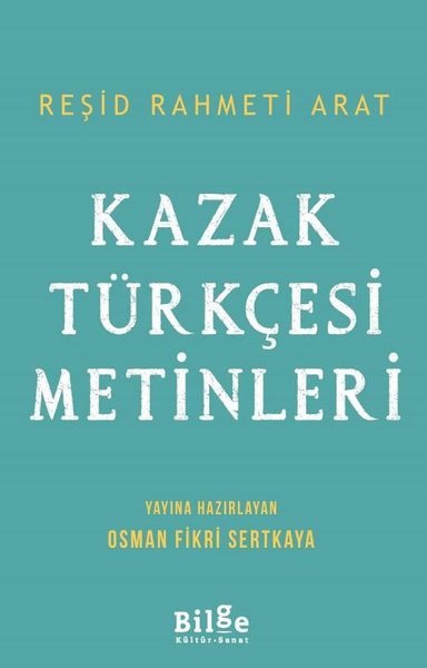 Kazak Türkçesi Metinleri