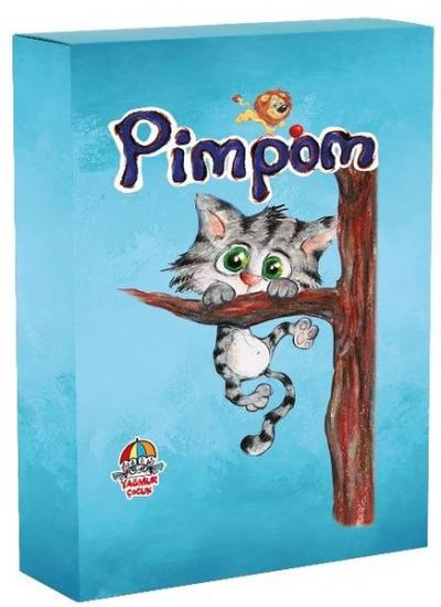 Kedi Pimpom'un Maceraları Seti - 4 Kitap Takım Mahmut Yılmaz