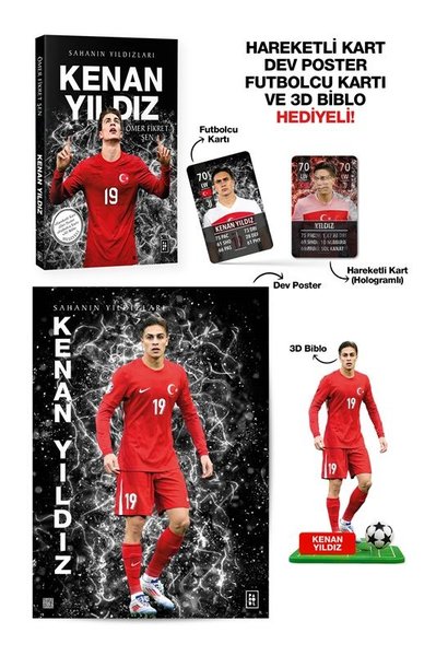 Kenan Yıldız - Sahanın Yıldızları - Hareketli Kart - Dev Poster - Futb