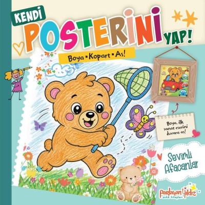 Kendi Posterini Yap! Sevimli Afacanlar - Boya Kopart As! Kolektif