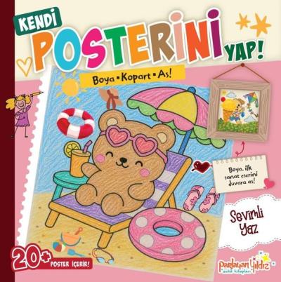 Kendi Posterini Yap! Sevimli Yaz - Boya Kopart As! Kolektif