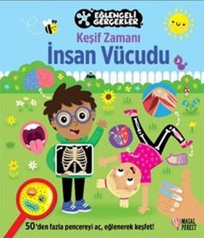 Keşif Zamanı - İnsan Vücudu - Eğlenceli Gerçekler (Ciltli)