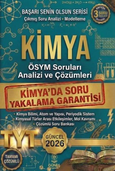 Kimya ÖSYM Soruları Analizi ve Çözümleri 2026 Güncel Kolektif