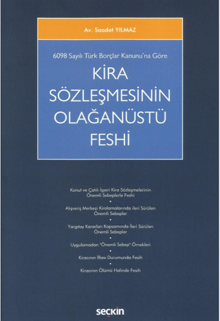 Kira Sözleşmesinin Olağanüstü Feshi