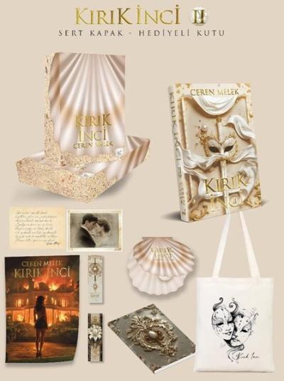 Kırık İnci 2 Seti - Hediyeli Kutulu (Ciltli) Ceren Melek