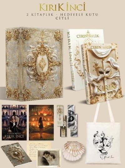 Kırık İnci Seti - 2 Kitap Takım - Hediyeli Kutulu (Ciltli) Ceren Melek