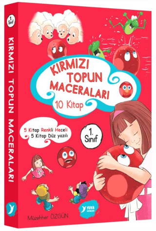 Kırmızı Topun Maceraları (10 Kitap Takım)