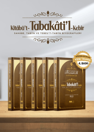 Kitabü't-Tabakati'l- Kebir Tabakat (5 Cilt) (Ciltli)
